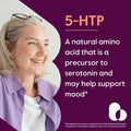 Bestvite 5-HTP 100mg (240 Capsules) (120 x 2) - No Stearates or Flow Agents - Gluten - Non GMO