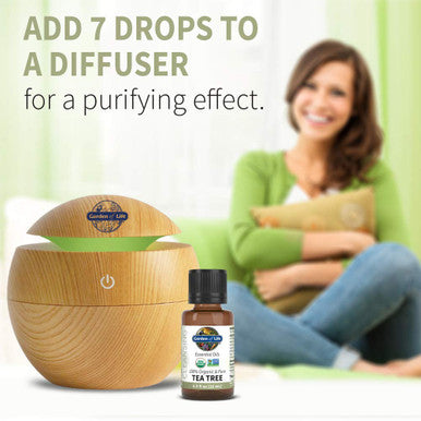 Garden of Life Essential Oil Tea Tree 0.5 Fl Oz (15 Ml)