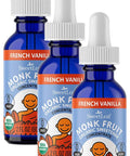 SweetLeaf French Vanilla Liquid Monk Fruit - Monk Fruit Liquid Sweetener Drops, Organic Monk Fruit Extract, Zero Calorie Sweetener, Sugar Free, Keto Friendly, Erythritol Free - 2 Fl Oz
