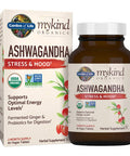 Garden of Life Organics Ashwagandha Stress Mood & Energy Support Supplement & Organics Women'S Gummy Vitamins - Berry - Certified Organic Non-Gmo Vegan