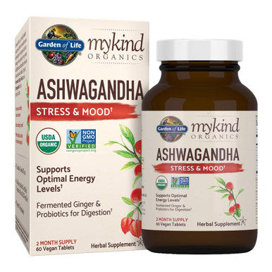 Garden of Life Organics Ashwagandha Stress Mood & Energy Support Supplement & Organics Women'S Gummy Vitamins - Berry - Certified Organic Non-Gmo Vegan