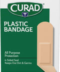 Curad Plastic Adhesive Bandages 3/4 X 3 Inch 60/Box Pack of 6