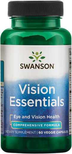 Swanson Vision Essentials 60 Veg Capsules