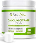 BariSlim Bariatric Calcium Citrate Plus Powder Formulated for Patients After Weight Loss Surgery Maximum Support for Bone Function and Health Easy Digestion and Absorption 600 mg (30 Servings)