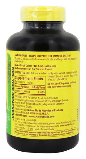 Nature Made Vitamin C 1 000 Mg Tabs