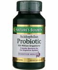 Nature's Bounty Nature'S Bounty Acidophilus Probiotic Friendly Bacteria For The Digestive System 100 Million Cfu 120 Tablets (Packaging May Vary)