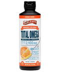 Barleans Total Omega Orange Creme Fish Oil Supplements with Flaxseed Oil and Borage Oil 2400mg of Omega 3 6 9 EPA/DHA AllNatural Fruit Flavor NonGMO Gluten Free 16 Ounce
