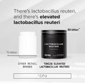 Toniiq 50 Billion CFU Lactobacillus Reuteri Probiotic 50mg per Serving L Reuteri Probiotics Highest CFU Count Lactobacillus Reuteri Probiotic 60 Vegetarian Capsules 60 Servings