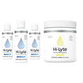 Hi-Lyte Electrolyte Powder, Daily Hydration Supplement Drink Mix, 90 Servings | Light Refreshing Flavor (Lemonade) Electrolyte Concentrate For Immune Support, 20%+ More Potassium 144 Servings