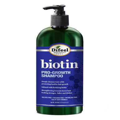 Difeel Biotin 12oz Shampoo & 2.5oz Biotin Root Stimulator Treatment