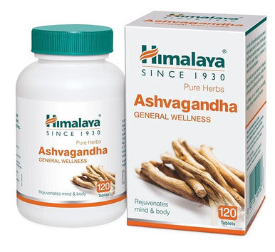 Himalaya Organic Ashwagandha 60 Day Supply Herbal Adrenal Support for Stress Relief Energy Support and Occasional Sleeplessness USDA Organic Non-GMO Vegan Gluten Free 670 mg 60 Caplets