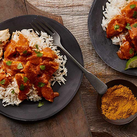 Saffron Road Simmer Sauce Tikka Masala and Coconut Curry - Non-GMO, Gluten-Free, Halal, Kosher, Vegan (7 Ounce (Pack of 8))