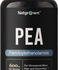 Natgrown Palmitoylethanolamide Pea Supplement 600 Mg - 120 Capsules
