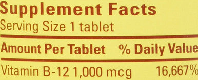 Nature Made Vitamin B-12 1000 Mcg Timed Release Tablets 160 Ea (Pack Of 3)