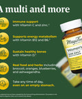 MegaFood Women'S 40+ One Daily Multivitamin For Women With Vitamin B12 Vitamin B6 Vitamin C Vitamin D Zinc & Iron - Plus Real Food - Immune Support - Bone Health - Non-Gmo - Vegetarian - 90 Tabs