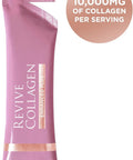 Revive Collagen Enhanced Plus Premium Liquid Marine Collagen Drink Supplement 22 Fluid Ounces Tropical Flavor 10000Mg Of Collagen Per Shot 14 Servings Liquid Collagen For Women And Men