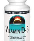 Source s Vitamin D-3 2000 iu Supports Bone & Immune Health - 200 Capsules