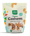 365 by Whole Foods Market, Organic Roasted & Salted Cashews, 10 Ounce