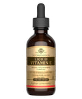 Solgar Liquid Vitamin E (With Dropper) 2 Fl. Oz. - Antioxidant Skin & Immune Support Overall Health - Natural Liquid Vitamin E - Non-Gmo Vegan Gluten Free Dairy Free Kosher 118 Servings