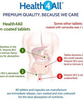 Multivitamins & Iron One a Day 90 Tablets . 100% RDA. Made in The UK by Health4All