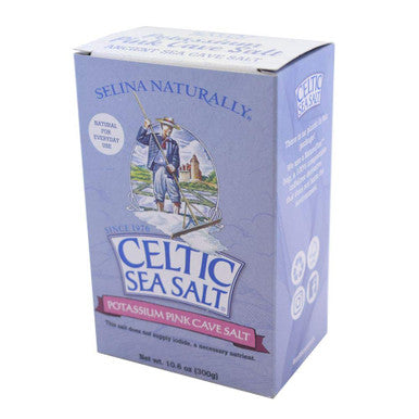 Celtic Sea Salt Pink Potassium Cave Salt 10.6 Oz (300 G) Extra Fine Grain Natural Light In Sodium For Shaker Jar Salty 10.6 Oz (Pack of 1)