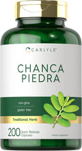Carlyle Chanca Piedra | 200 Capsules | Non-GMO and Gluten Traditional Herb Formula