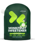 Lesweet Monk Fruit Sweetener with Erythritol, Monk Fruit Extract, 1:1 White Sugar Substitute, Zero Calorie, Keto Friendly, Non-GMO, Perfect for Coffee & Baking, 16 oz (Pack of 1)