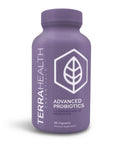 Terra Health Essentials Advanced Probiotics | 50 Billion Cfu | Reduce Bloating & Gas, Immune Support | 30-Day Supply (60 Capsules