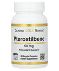 California Gold Nutrition Pterostilbene, 50 Mg, 30 Veggie Capsules