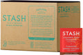 Stash Tea Ginger Peach Green Tea & Matcha Blend, Box of 100 Tea Bags (Packaging May Vary) | Zesty, fruity blend with peach, ginger and matcha notes, Non-GMO Project Verified and foil-sealed freshness