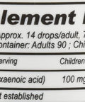 DEVA Vegan Vitamins Liquid Omega-3 DHA , 2-Ounce Bottles