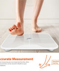 iHealth Nexus Smart Scale for Body Weight Bluetooth, Digital Bathroom Scale Body Fat and Muscle, Body Composition Monitor Health Analyzer for BMI Compatible for iOS & Android Accurate to 0.1lb-White