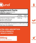 Turmeric Curcumin Softgels Qunol with Ultra High Absorption 1500mg Joint Support Dietary Supplement Extra Strength 180 Softgels