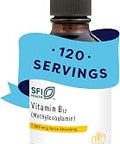 Sfi Health Klaire Labs Vitamin B12 Liquid Methylcobalamin B12 Drops Formulated For Superior Absorption Support Healthy Cognition and Efficient Nutrient Delivery Vegan (120 Servings 4 Fl Oz)