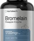 Bromelain 1700 mg | 120 Capsules | Supports Digestive Health | Pineapple Enzyme Supplement | Non-GMO, Gluten Free | by Horbaach