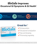 BioGaia Gastrus Chewable Tablets, Adult Probiotic Supplement for Stomach Discomfort, Constipation, Gas, Bloating, Regularity, Non-GMO, 30 Tablets, 2 Pack