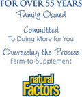 Natural Factors Acetyl LCarnitine 500 milligrams 60 Vegetarian Capsules