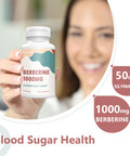 KoNefancy Berberine Hcl Supplement 1000Mg, High Absorption Berberine Plus Vegan Capsules With Silymarin Complex Formula For Cardiovascular, 60 Count (Pack Of 1)