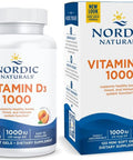 Nordic Naturals Vitamin D3 1000 IU Orange Flavor 120 Softgels