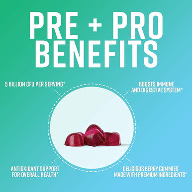 MAV Nutrition Collagen Gummies Prebiotic Probiotic Gummies Bundle