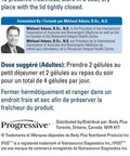 Progressive OmegEssential + Vitamin D Adult Fish Oil Supplement - 1,000 EPA + 550 DHA, 60 softgels | All natural, cold water, wild caught