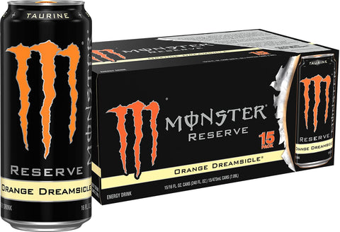Monster Energy Juice Monster Pacific Punch, Energy Drink, 16 Ounce | Energy + Juice, Pack of 15