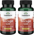Swanson Borage Oil Gla (Omegatru) 1000 Milligrams 60 Sgels (2 Pack)