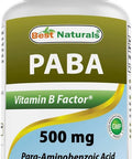 Best Naturals PABA 500 mg 180 Tablets