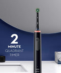 Oral-B Smart 1500 Electric Power Rechargeable Battery Toothbrush Black