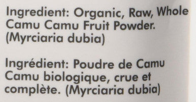 Ecoideas Organic Raw Camu Camu Berry Powder, 113g