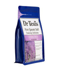 Dr Teal's Epsom Salt Bath Combo 4-Pack (12 lbs Total), Pre and Post Workout with Magnesium Sulfate and Menthol, and Soothe & Sleep with Lavender