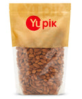 Yupik California Raw Almonds Small Size 2.2 lb GlutenFree Kosher SaltFree Source Of Protein Fiber Iron & Calcium Healthy Snack Pack of 1