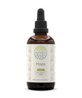 Hops B120 Alcohol-Free Herbal Extract Tincture, Hops (Humulus Lupulus) Dried Flower (4 Fl Oz)