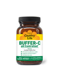 Country Life Buffer-C Ph Controlled 500Mg Stomach Friendly Non-Acidic 60 Vegetarian Capsules Certified Gluten Free Certified Vegetarian